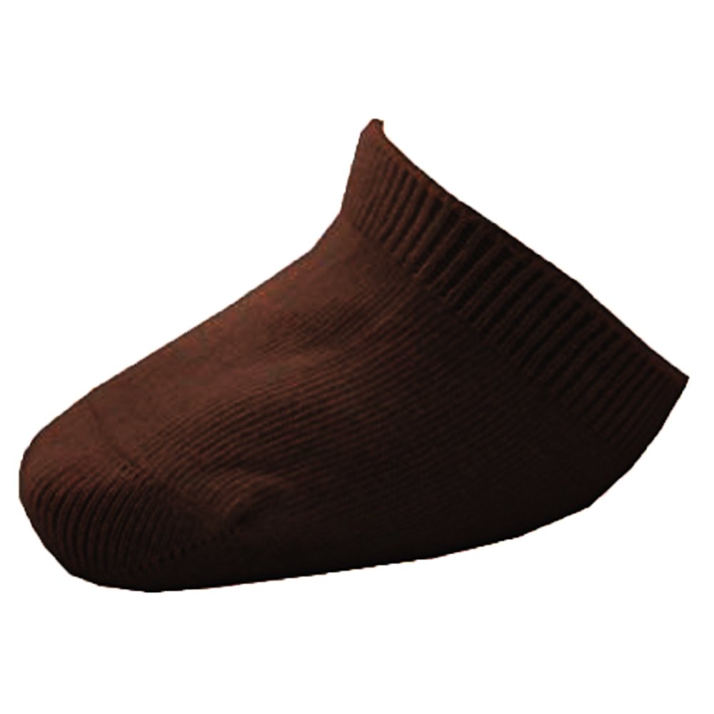 Britwear Women's Black 4 X Semi Toe Only Cotton Rich Invisible Trainer Socks Cover Footise Colour: Size:uk 4-6