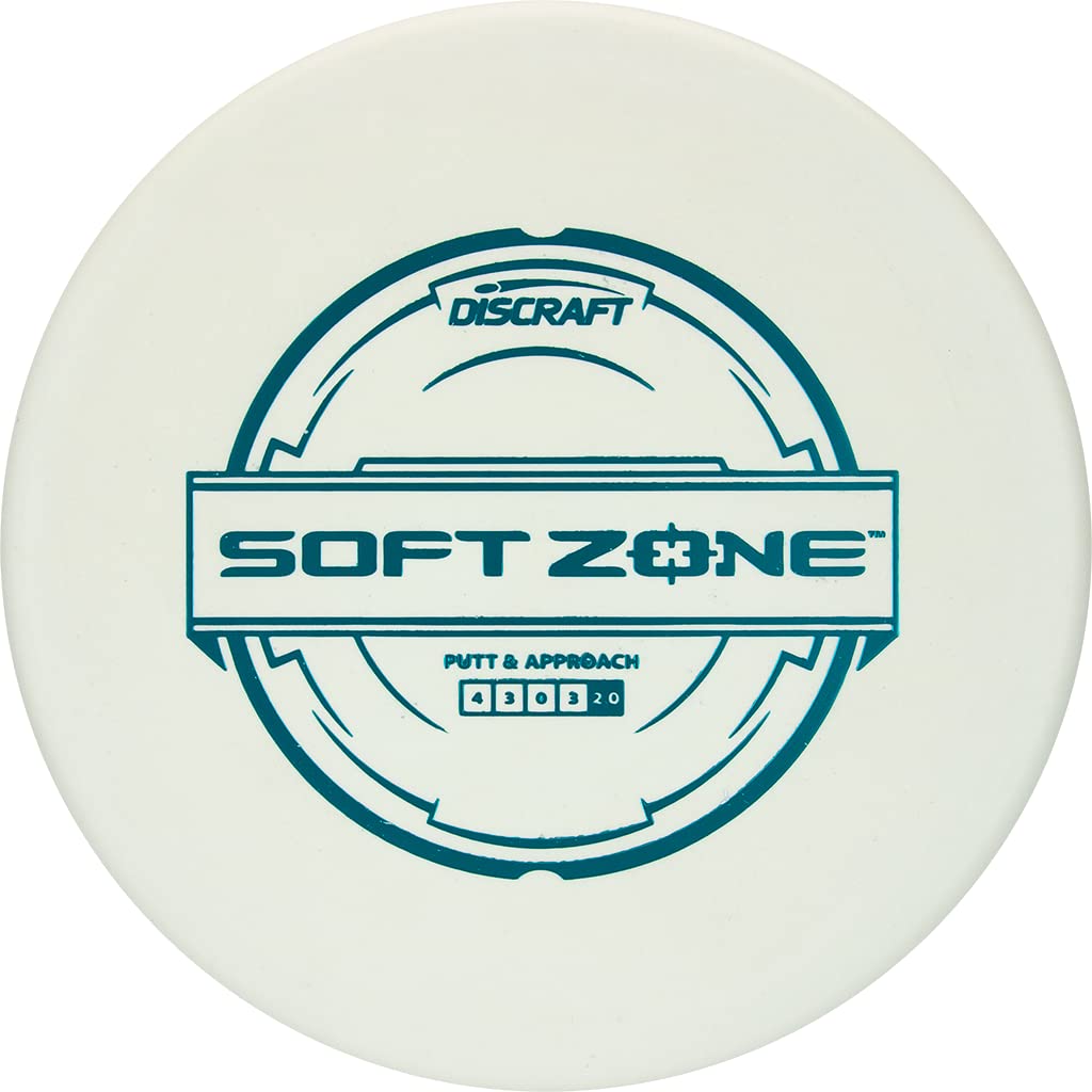 Discraft Discraft's Soft Zone 167-169 Gram Putt and Approach Golf Disc Disque d'approche Unisexe, Les Couleurs Peuvent Varier