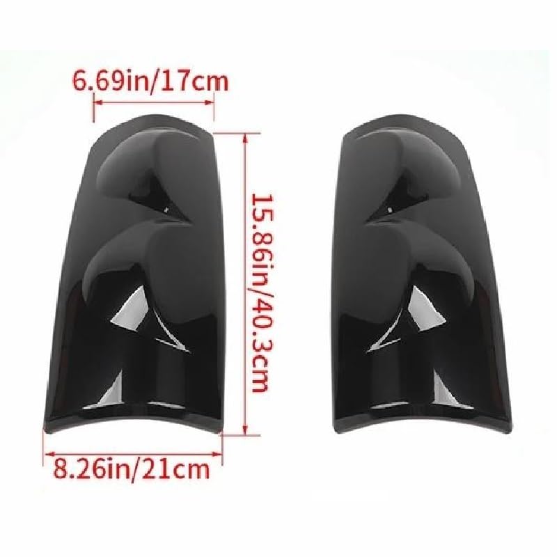 Funda luz trasera para Chevy Silverado 2003-2006 cubierta protectora coche 2