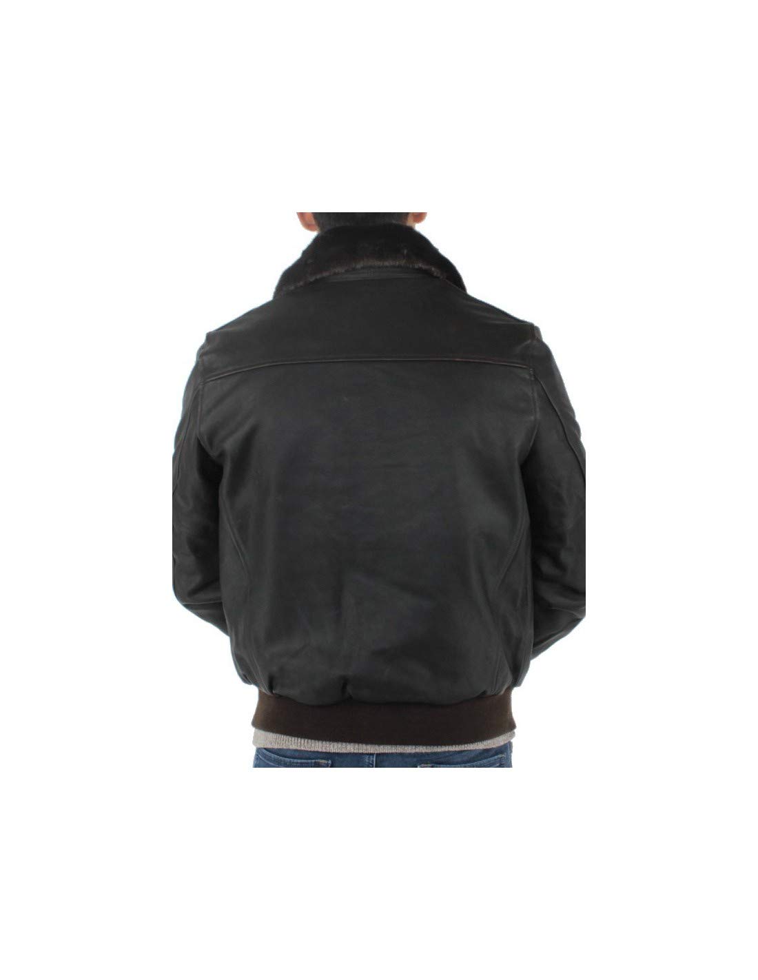Schott NYC Kurtka męska, Brązowy (Anthic Brown 80), XL