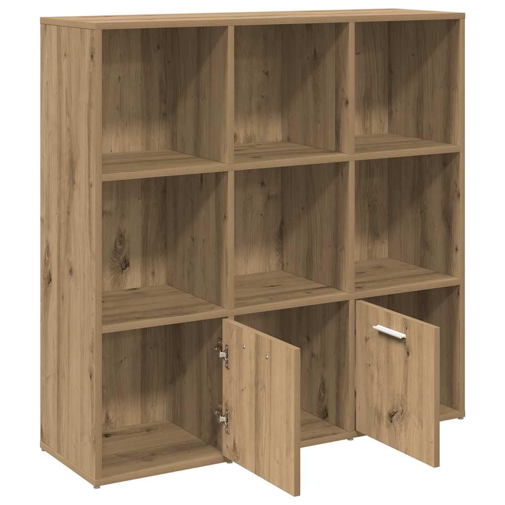 Generisch Bücherschrank Artisan-Eiche 98x29x97,5 cm Holzwerkstoff,Möbel,Regalsysteme,Bücherregale Bücherschränke-855967