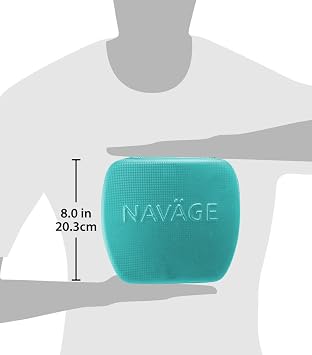 Navage Travel Case for Nose Cleaner, Teal, Holds 12 SaltPods | Safety Case: Anti-Scratch Protector Organizes Your Nose Cleaner and up to 12 SaltPods for Travel