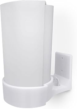 Adhesive Wall Mount for TP Link Deco X90, X95 & XE200 WiFi Mesh Router, Easy to Install Holder, Strong Adhesive & Screw in, Increase Range, Decrease Clutter, by Brainwavz