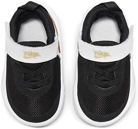 Nike Baby Boy's Team Hustle D 10 (Infant/Toddler) Black/Metallic Gold/White/Photon Dust 6 Toddler M | Image 4