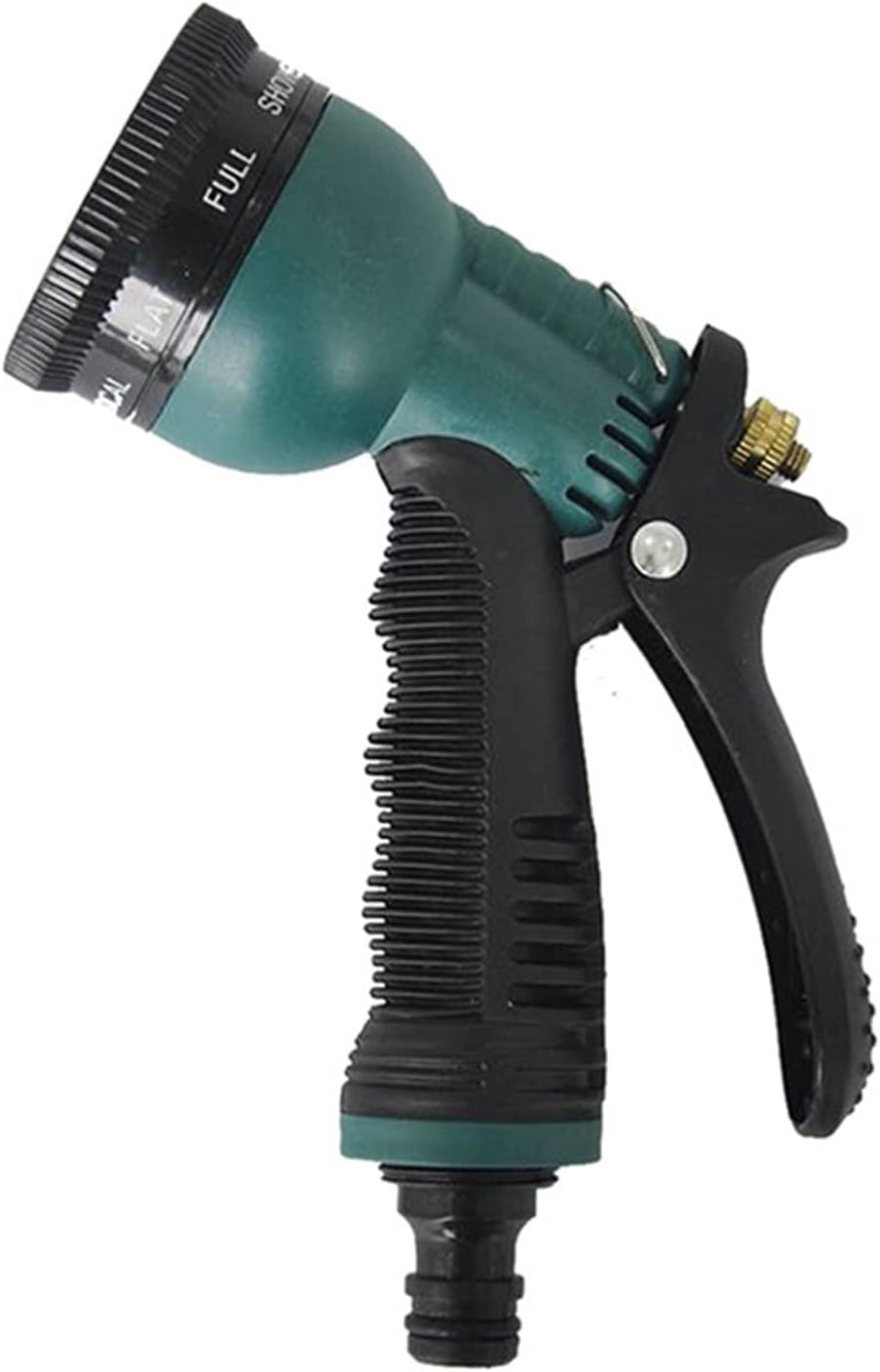 Xiaohu Adjustable Garden Hose Nozzle 8 Pattern Garden Water Guns Hose Nozzle Multifunctional Irrigation Car Washing Yard Sprayer Pipe TubeSprinkler to (Color : Dark Blue)