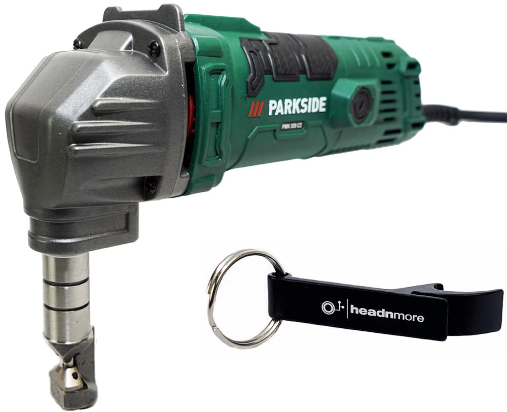 Grignoteuse Parkside PMK 550 550 W + Porte-clés HEADNMORE