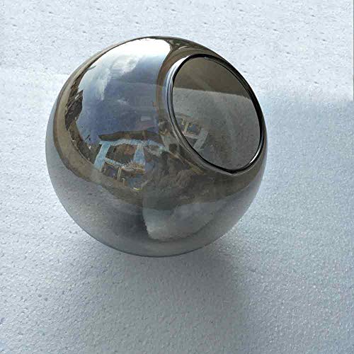 Image of KCO Lighting Replacement Glass Globe Shade,Modern Smoke Gray Lampshade Glass Accessories for Pendant Wall Sconces (Smoke Gray)