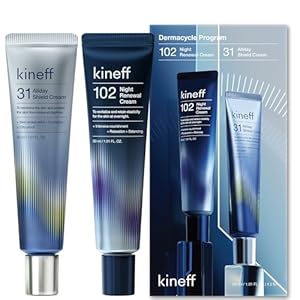 Dermacycle Program All-day & Night 2-Pack Cream for Face, 31 All-Day Shield Cream & 102 Night Renewal Cream, Centella Asiatica and Niacinamide, Korean Skincare (New Package)