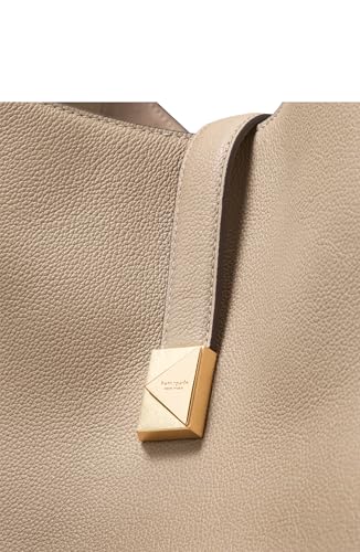 Image of kate spade new york Women's Deco Pebbled Leather Large Shoulder Bag