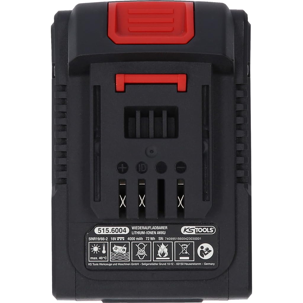 KS TOOLS 515.6004 Batería de recambio destornillador de batería Batería