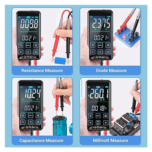 Testeur de transistor écran tactile pour dépannage rapide multimètre 9999 - 3