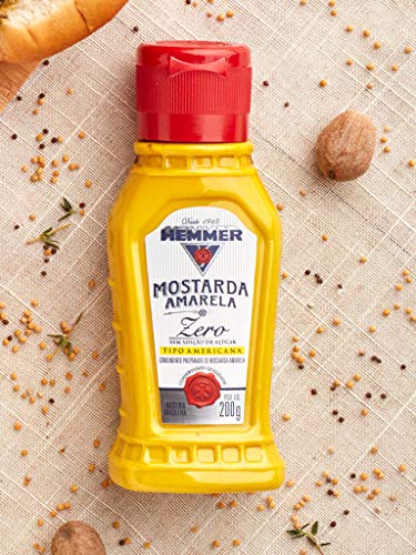 Mostarda Amarela Zero Hemmer 200g