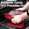 RITZ Terry Potholder & Hot Pad: Unparalleled Heat Resistant, Durable 100% Cotton – Ergonomically Designed for Optimal Grip – Easy-Care Machine Washable – 2-Pack, Paprika #4