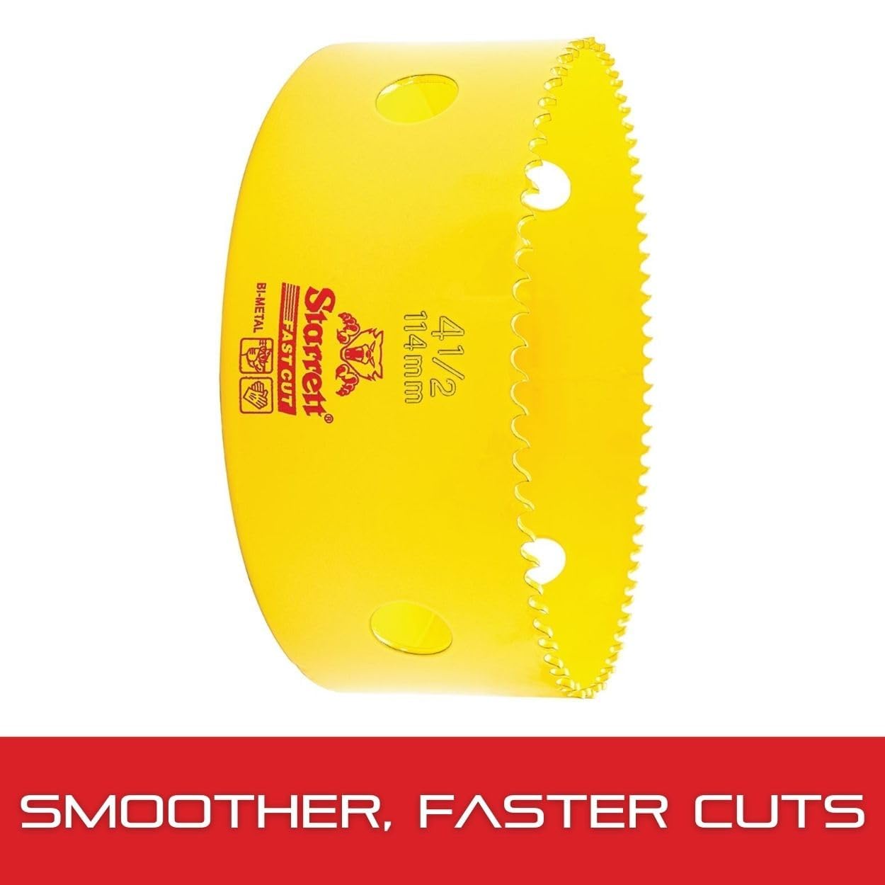 Starrett 63 fch114 wiertło rdzeniowe 144 mm) żółte