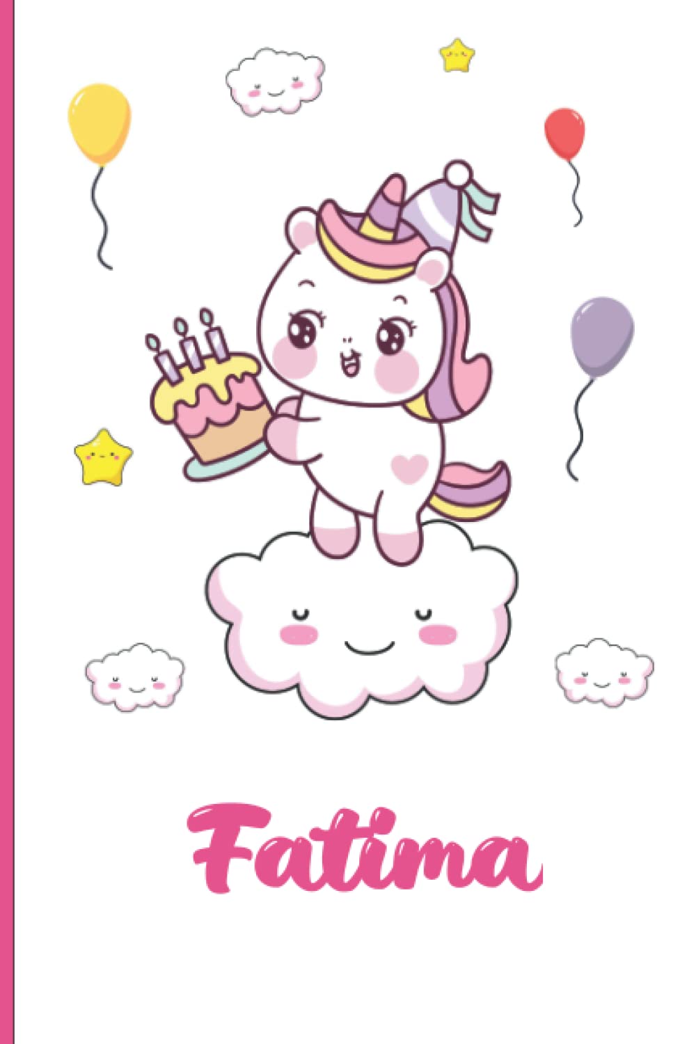 Fatima :Personalized Name Journal for Darcey |Cute unicorn Journal For Girls ,unicorn birthday journal notebook gift, best birthday gift for ... Fatima journal Paperback |6x9 Inches, 120...