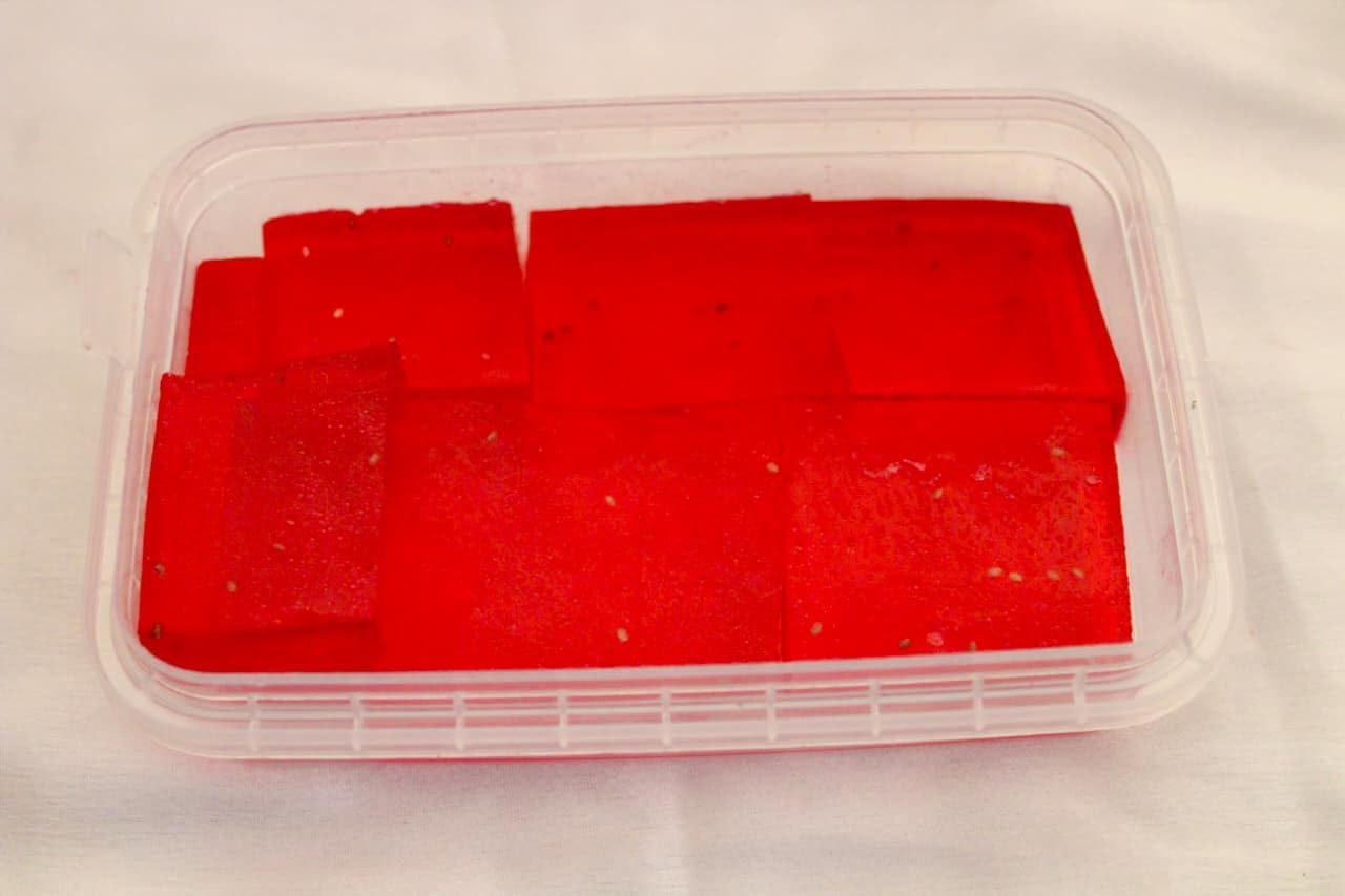 Strawberry Fruit Slices Katli Papad Ready to Eat-400gm | Real Strawberry, Sliced & Packed, Fruity Snack, Vibrant Red Colour, Convenient Container-image-47