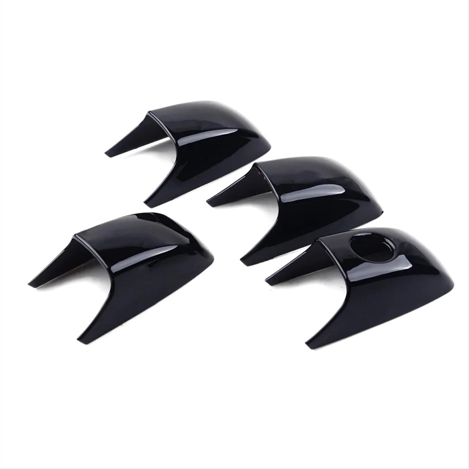 Duduyang One Color Car Outside Door Handle For Dodge For Caravan For Durango 2011 2012 2013 2014 2015-2019 Gloss Black Exterior Door Handles