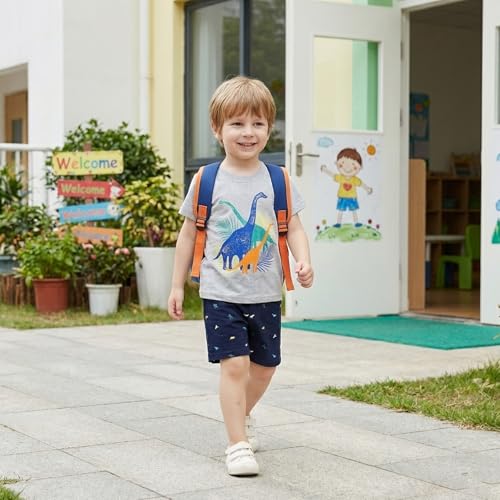 Image of Bumeex Toddler Boys Cotton Clothing Sets Short Sleeve Tee and Shorts