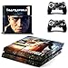 FENGLING Gioco Battlefield Ps4 Skin Sticker Decal per Playstation 4 Console e 2 Controller Skin Ps4 Sticker Vinile Accessori
