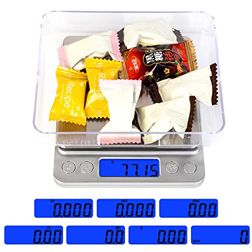 Báscula digital electrónica para cocina de 0.1 a 3000 g miniatura 7