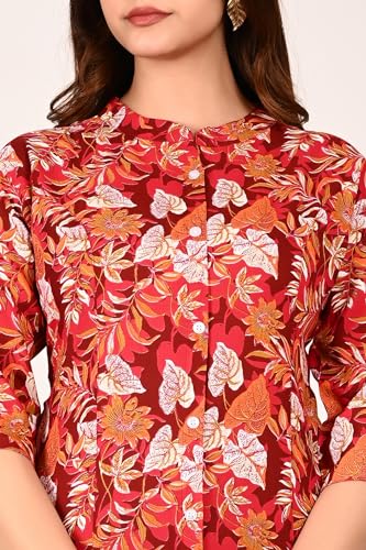 Image of Gudwear Printed Shirt Style Top Women l Stylish Shirt for Girls