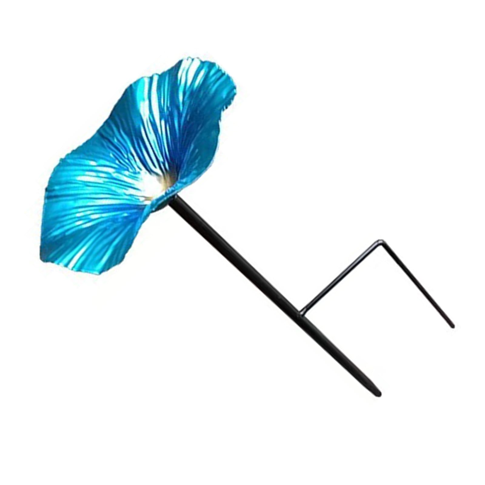 Jazuaiao Hummingbirds Watering Station Metal Flowers Garden Stake Bird Bath for Balconies Garden Decoration Durability Bees Conservation Decoration