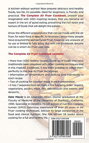 The Complete Air Fryer Cook Book: Unleash Your Imagination with 1001 Healthy, Delicious, Quick and Easy to Make Air Fryer Recipes. image 2
