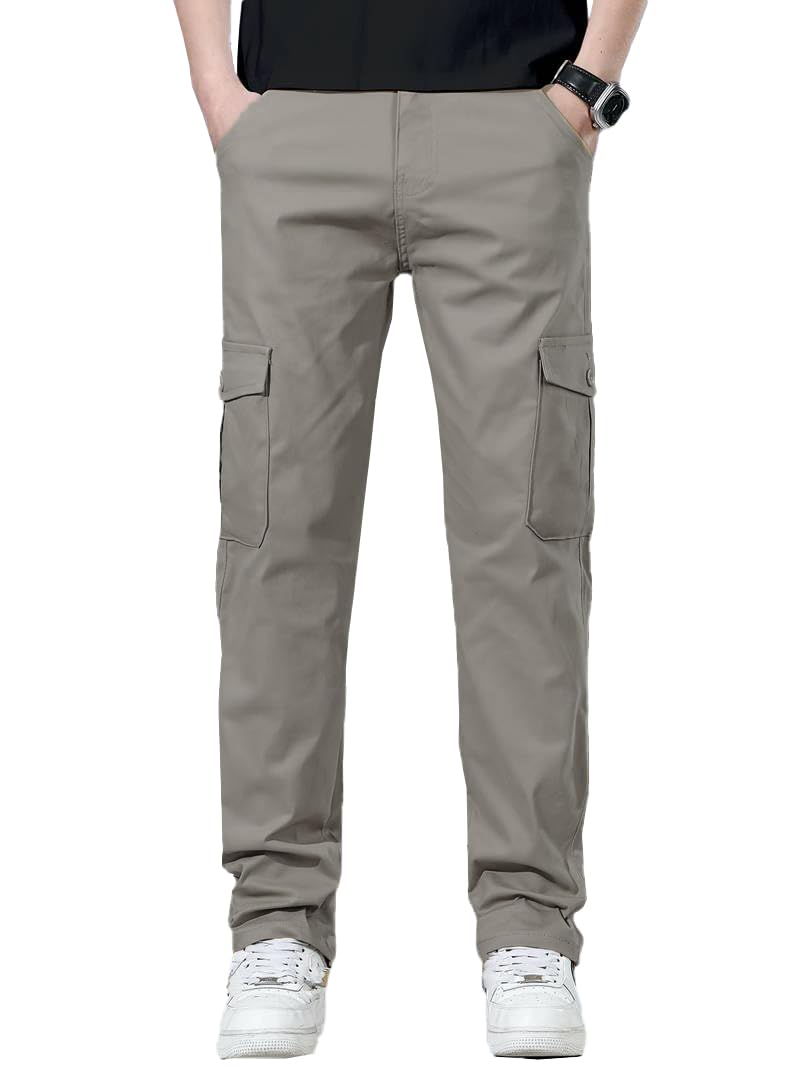 Men's Cotton Cargo Pants || Cargo for Men || Straight-Leg Cargo for Men || Men Cargo Pant