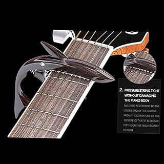 QZH La Nouvelle Guitare Folk en Bois Capo Sharks Clip Transpondeurs diacritiques Accessoires de Guitare Capo Clips… - Les Beatles, Paul McCartney, John Lennon, RIngo Starr, George Harrison QZH La Nouvelle Guitare Folk en Bois Capo Sharks Clip Transpondeurs diacritiques Accessoires de Guitare Capo Clips… – Image 4