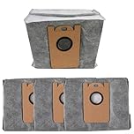 For Eufy Clean LR30 and For Hybrid+ Compatible Dust Bags, 12 Pack LeakProof Design with Nonwoven Fabric and Activated Carbon Filtration (4 PACK)