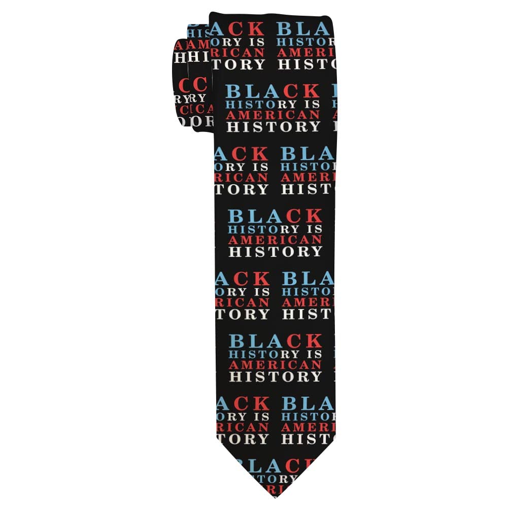 ThisWear Civil Rights Movement Gifts For Women Black History Is American History Necktie