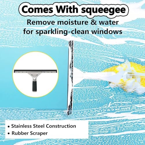 Kit de limpieza de ventanas para el mantenimiento de tejados y paneles solares 6