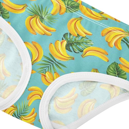 Girls' Underwear Banana Fruit Cotton Stretch Comfort Toddler Panties4