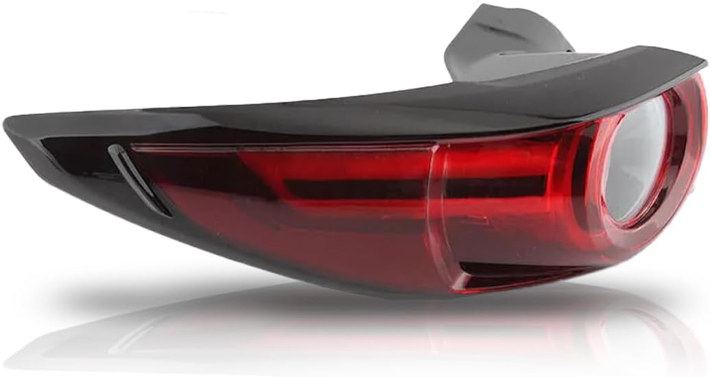 LED Tail Light Assembly Compatible with Mazda CX-5 2017-2021 with Signature Lamp, OUTER Left/Driver Side Taillamp