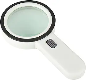 Lupas,ERYUE Lupa de mão 30X de alta definição com 12X luzes Lâmpada de alta potência para leitura de mapas Identificação de joias Amplificador de reparo de telefone