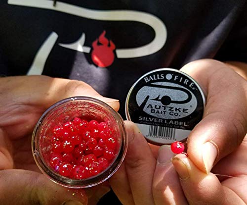 Balls O' Fire Orange Deluxe Salmon Egg Bait, 1.5-Ounce #TOP4