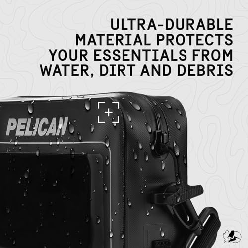 Pelican Marine Water-Resistant Sling Bag with Adjustable Strap (2L) - Black - image 6