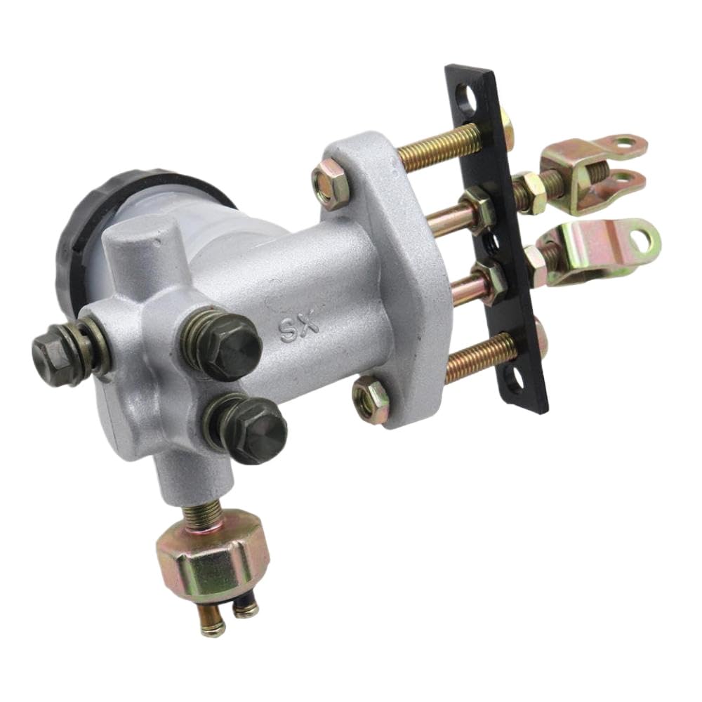 Hydraulischer Hauptbremszylinder Hinten Mit Feststellbremse Kompatibel mit ATV Quad UTV Dune Go Kart Buggy
