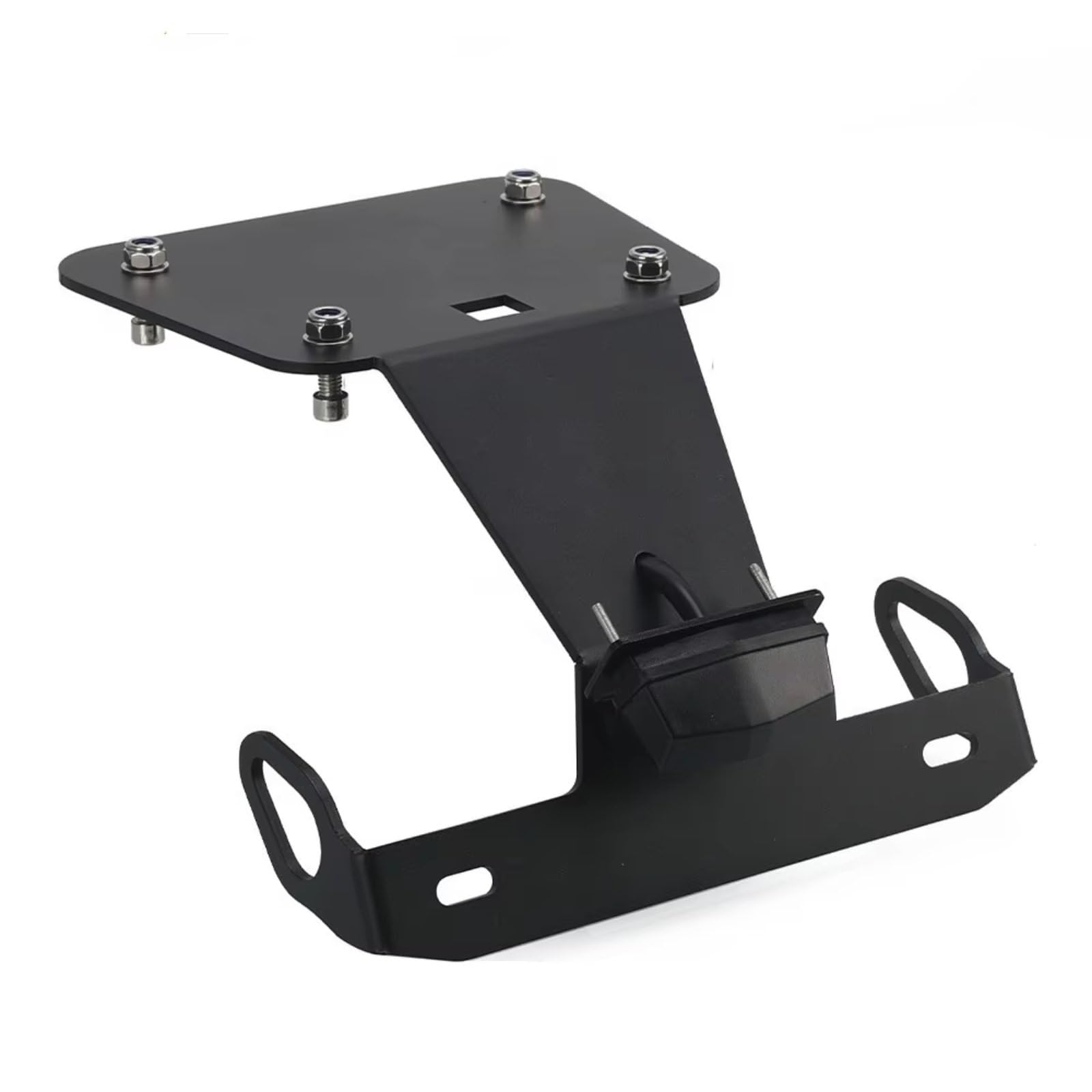 Moto Center Mount Staffa Targa Portatarga Tail Tidy Compatibile Con YAMAHA Per YZF-R25 2014-2024 Supporto Targa Moto