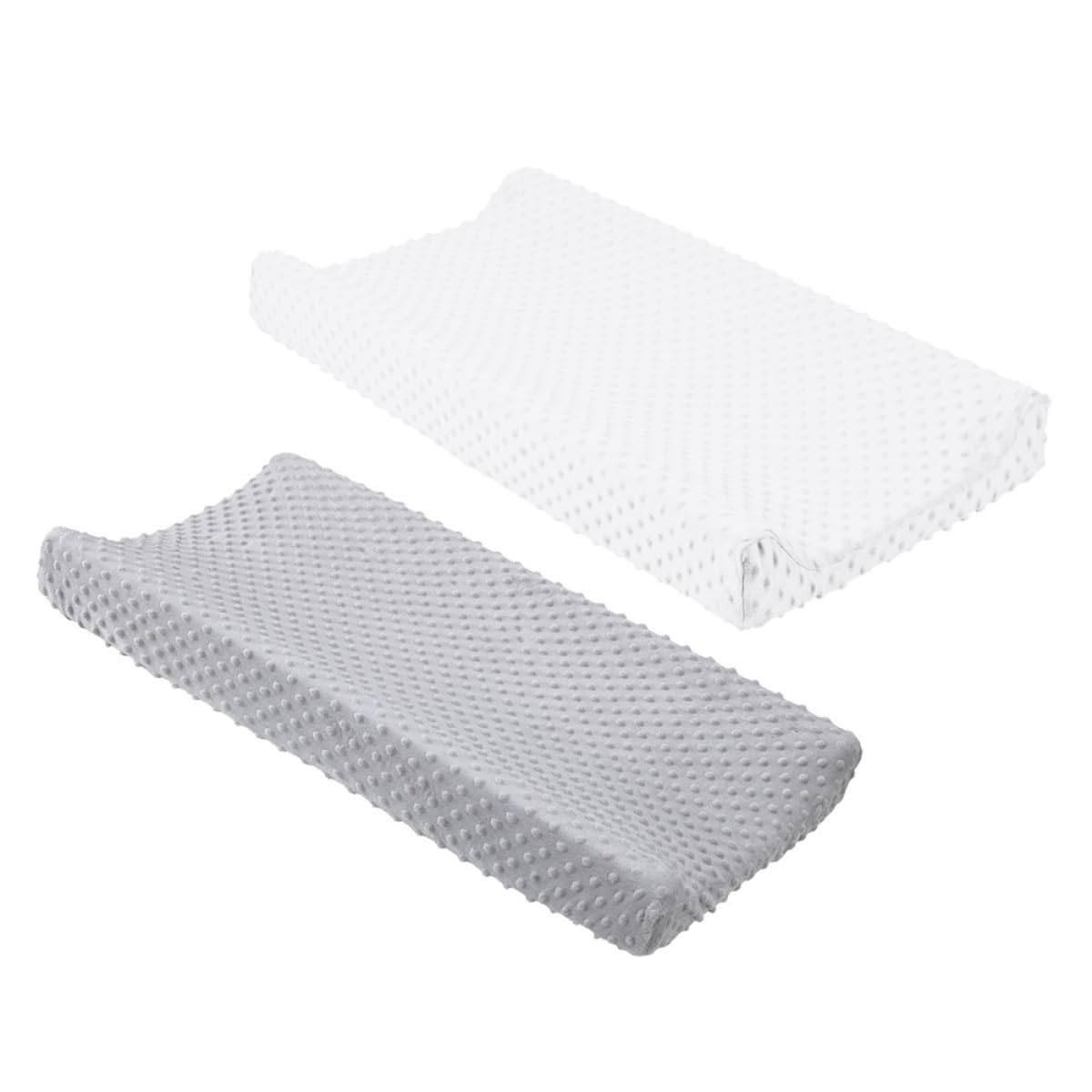 Waschbare Wickelauflagenbezüge Wiederverwendbar 2 Stück aus Polyester für Babys und Kleinkinder Geeignet als Wickeltischauflage für Zuhause