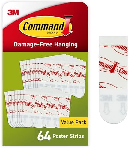 Command Poster Strips, 64 Strips
