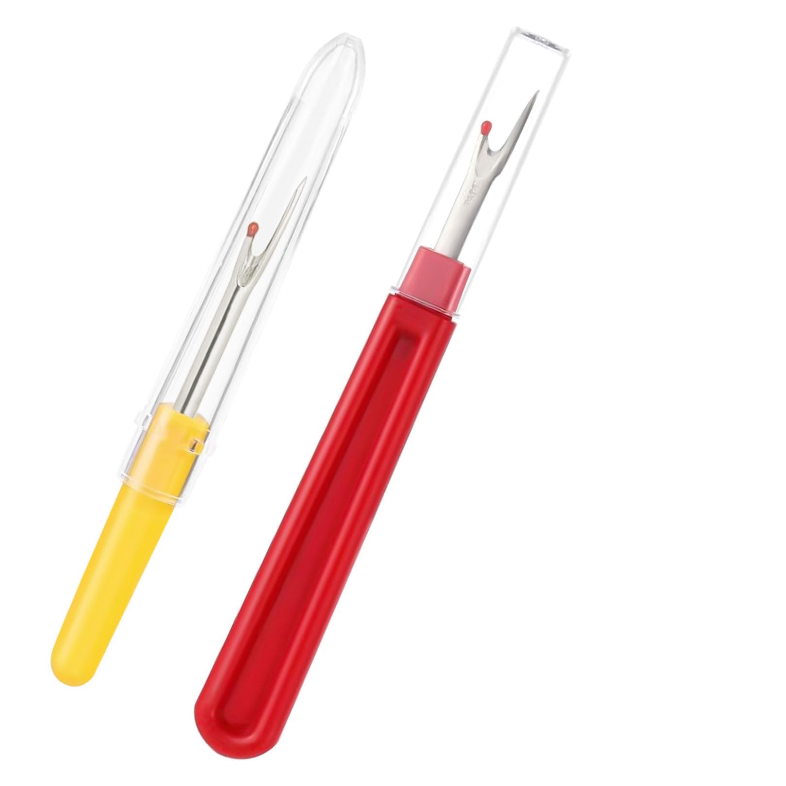 2pcs Stitch Unpicker,Quick Unpick Seam Ripper,Seam Rippers for Sewing,Stitch Unpicker Tool,for Sewing and Repair,Hand Made,Clothing Customization,Embroidery Art