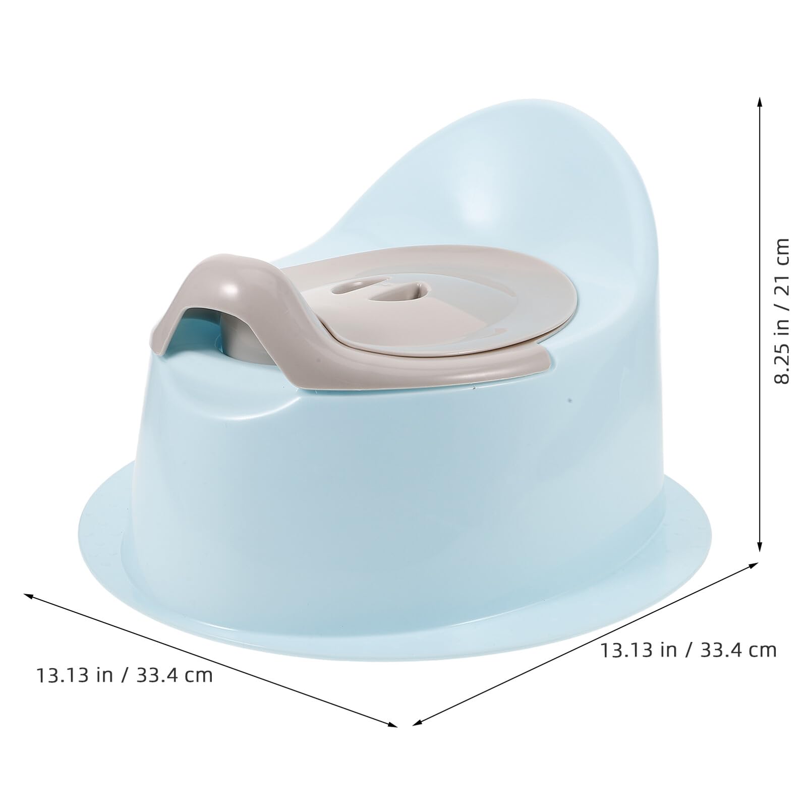 Orinal para Niños Portátil y Estable de Plástico, Asiento de Inodoro para Entrenamiento, Ligero y Fácil de Usar en Casa o Viaje