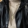 bahamut Knights Templar Cross Pendant Necklace for Men Boys Stainless Steel Vintage Crusader Holy Knight Jewelry with 25 inches Chain (Gold Knight Cross) #4