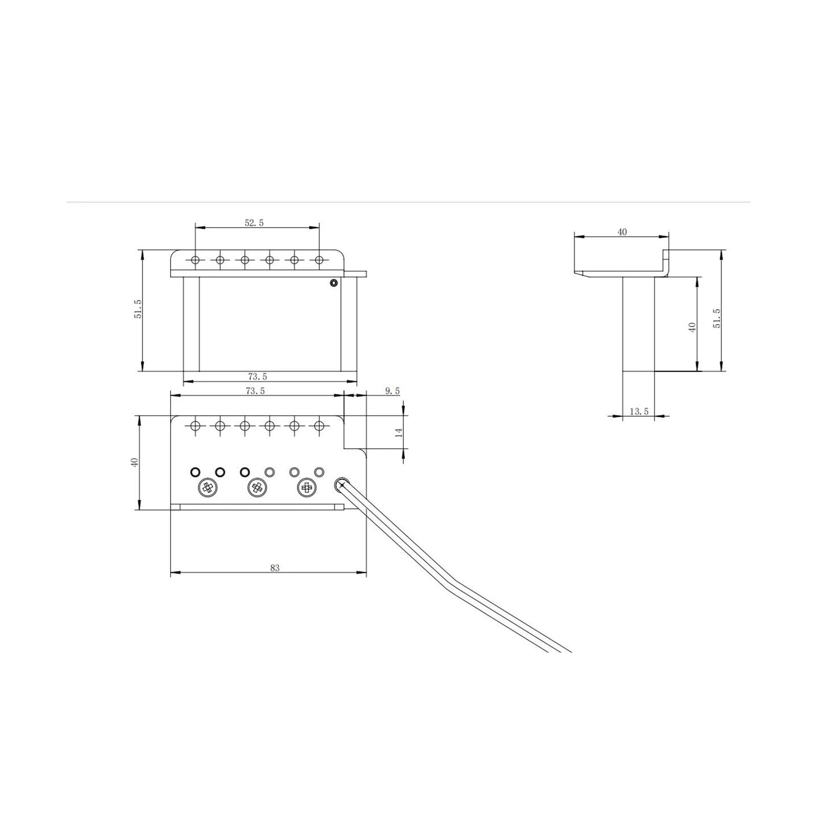 Conjunto De Puente Trémolo De Guitarra Eléctrica Profesional Con Placa Base Y Resortes De Latón Puente De Guitarra Profesional(GD)