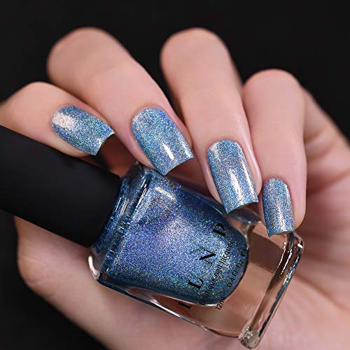 Image of ILNP Cold As Ice - Icy Blue Holographic Nail Polish