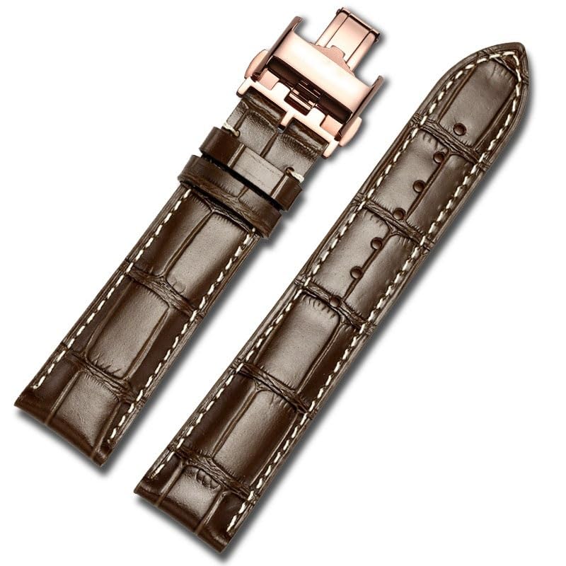 Genuine leather watchband for Longines Master L2 Conquest Moon Phase L4 Elegant Flagship La Grande Classique watch straps