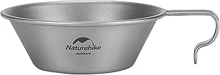 Titânio, Utensílios cozinha titânio resistente a ácidos e álcalis 450ML com jato areia, Mochila titânio anti-queda leve para equipamento ao ar livre, equipamento Shrigm