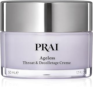 PRAI Neck Creme for Tightening & Firming Beauty | Neck Firming Cream That Boosts Elasticity | Cruelty & Paraben-Free Vegan Neck Tightening Cream | Neck and Chest Firming Cream With Hyaluronic Acid