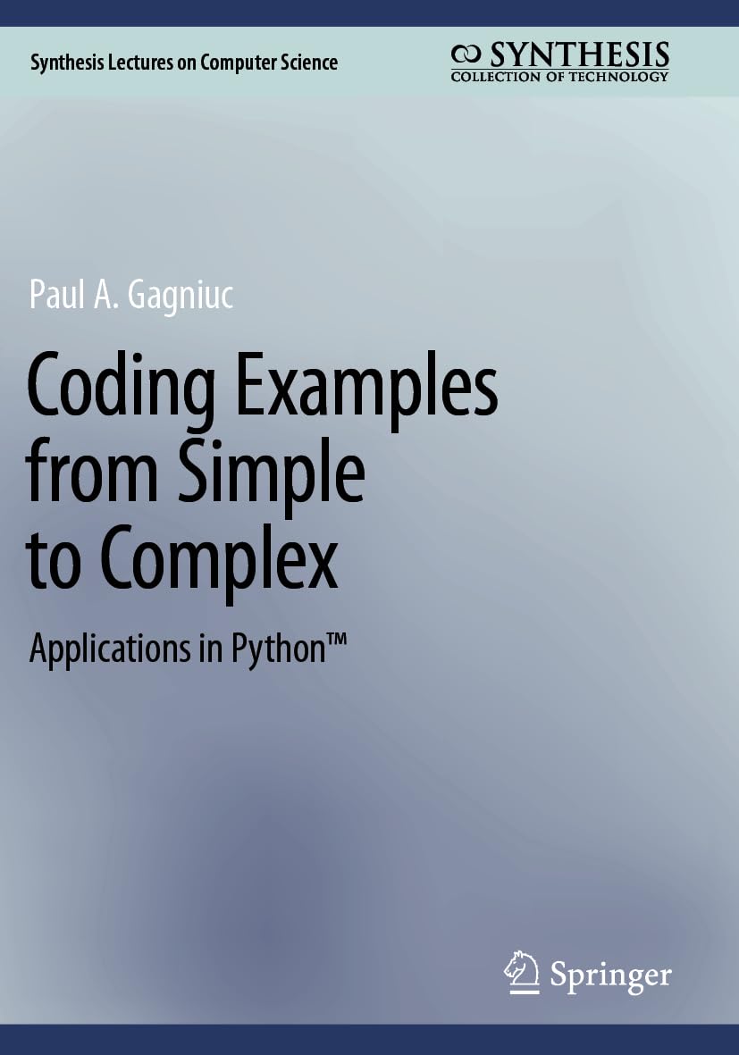 Coding Examples from Simple to Complex - 9783031538148